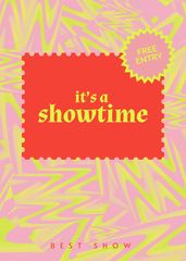 Showtime announcement in bright colors