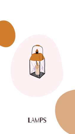 Home Decor and Houseware icons Instagram Highlight Cover – шаблон для дизайну