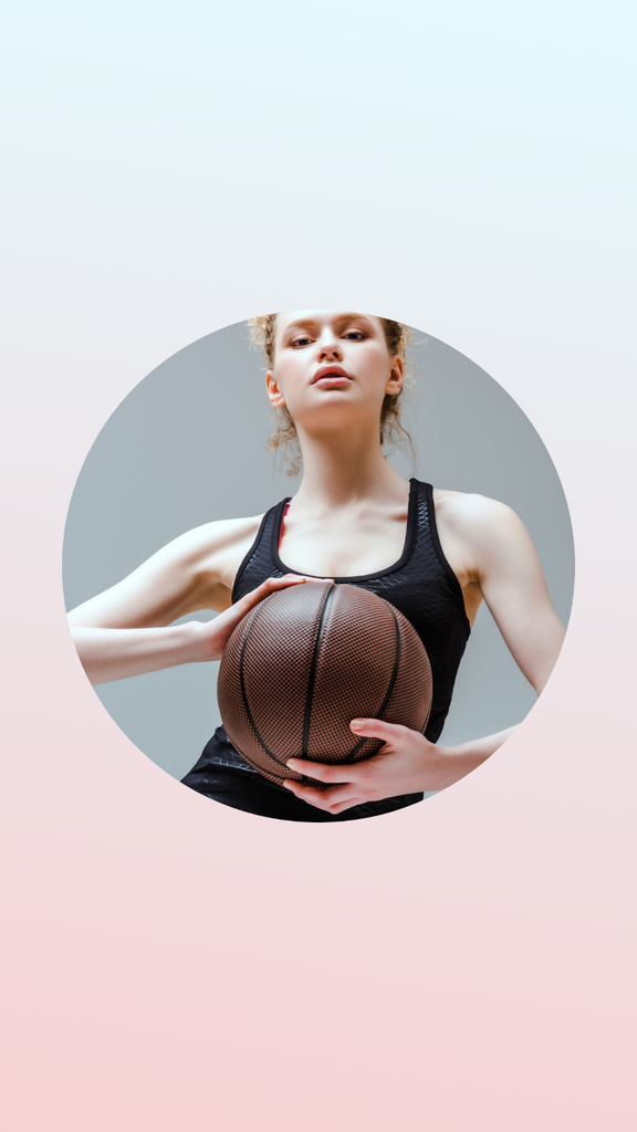 Active Women exercising Instagram Highlight Cover Modelo de Design