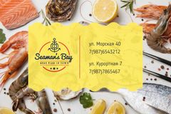 Restaurant Offer with Fish and Spices