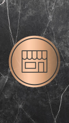 Shop information and sale icons