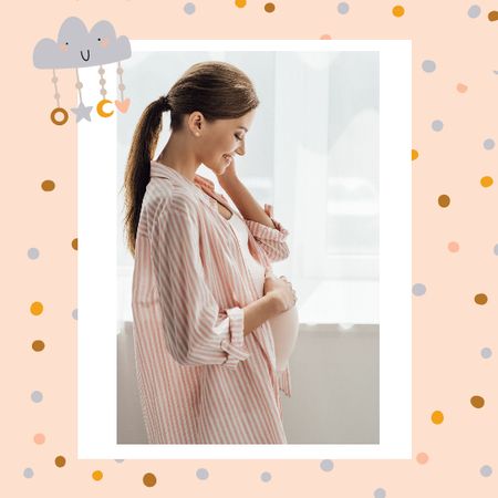 Pregnant Woman expecting baby memories Photo Book – шаблон для дизайна